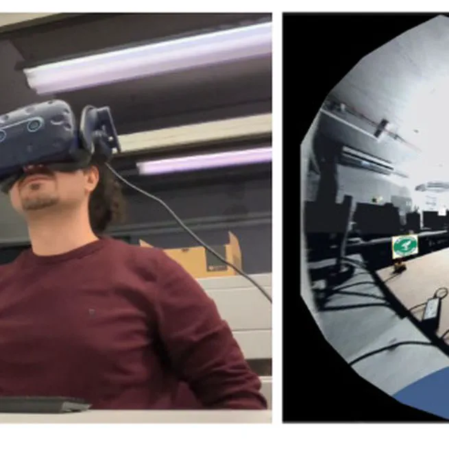 AR in VR: Augmented Reality Cues in 360-Degree Stereoscopic Telepresence for Remote Collaboration and Maintenance